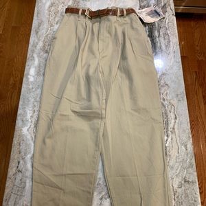 NWT Vintage Khaki Tan Pants Size 10